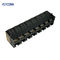 PCB 2x8 Ports 16 * 10P 160 Pin RJ45 Connector with Right Angle Terminal