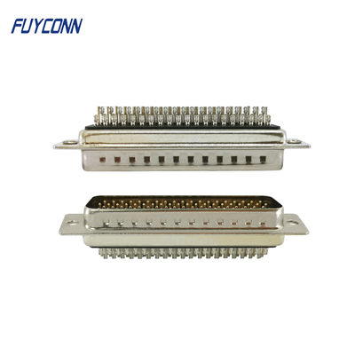 78pin D-SUB Connector كابل كأس اللحام نوع الذكور D-SUB Connector كثافة عالية