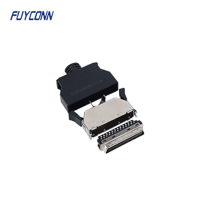 SCSI MDR Connector PCB Solder Cup IDC Crimp 1.27mm 50pin Connector الصين