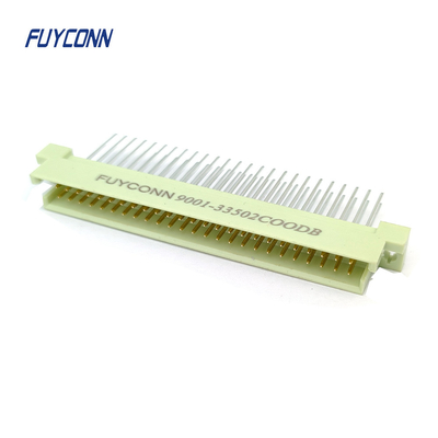 2 * 25Pin 50Pin DIN 41612 المرفق W / 15mm المحطات الاتصال الأوروبي الذكور