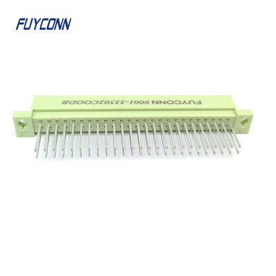 2 * 25Pin 50Pin DIN 41612 المرفق W / 15mm المحطات الاتصال الأوروبي الذكور
