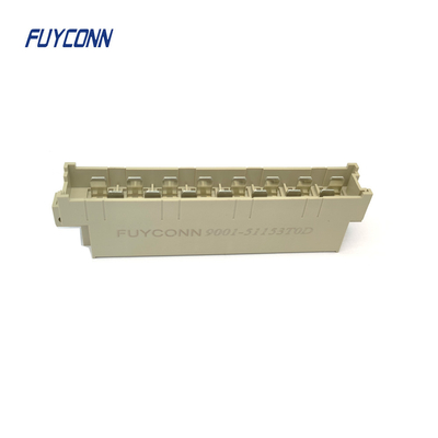 القوة DIN41612 رابط الصين PCB R / A 7 + 8 15Pin 5.08mm رابط الذكور