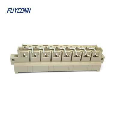 القوة DIN41612 رابط الصين PCB R / A 7 + 8 15Pin 5.08mm رابط الذكور