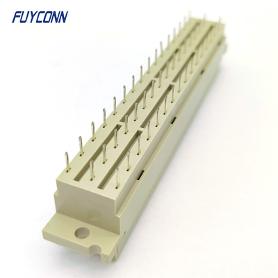 إمرأة الطاقة DIN41612 رابط PCB الرأسي 3 * 16pin 48Pin 5.08mm وصلة الطول الصين