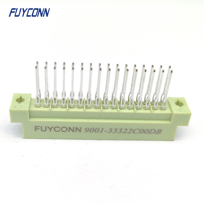 32Pin DIN41612 الموصول الذكر W / 15mm المحطات 2 * 16P اضغط على الدبوس 41612