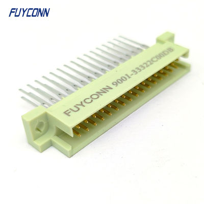 32Pin DIN41612 الموصول الذكر W / 15mm المحطات 2 * 16P اضغط على الدبوس 41612