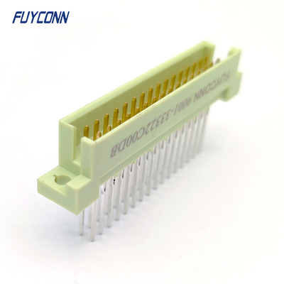 32Pin DIN41612 الموصول الذكر W / 15mm المحطات 2 * 16P اضغط على الدبوس 41612