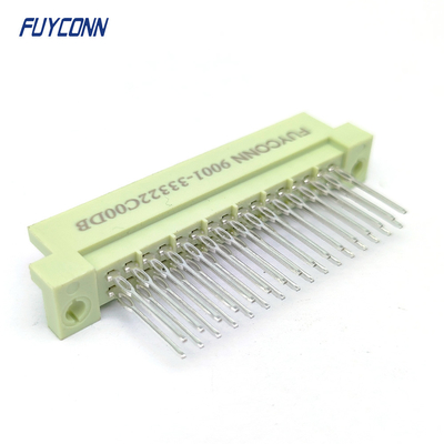 32Pin DIN41612 الموصول الذكر W / 15mm المحطات 2 * 16P اضغط على الدبوس 41612