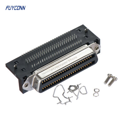 AMP 957F10063B002 100 دبوس إمرأة الزاوية اليمنى الاتصال المركزي