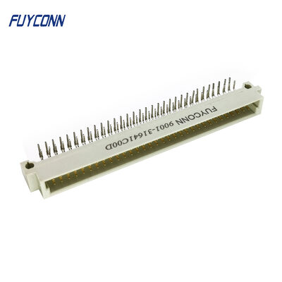 64P الزاوية اليمنى PCB DIN 41612 الموصول ، 2 صفوف الذكور يورو كارد