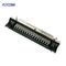 68Pin SCSI Connector PCB زاوية قائمة أنثى 1.27 مللي متر موصل CN Type W / Fixness Hanger
