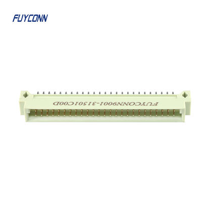 أنثى DIN41612 اضغط دبوس موصل Eurocard 3x32Pin 64P 96P 3 صفوف