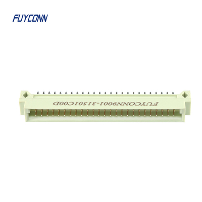 أنثى DIN41612 اضغط دبوس موصل Eurocard 3x32Pin 64P 96P 3 صفوف