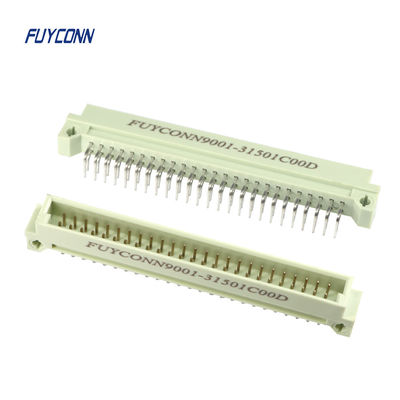 64P الزاوية اليمنى PCB DIN 41612 الموصول ، 2 صفوف الذكور يورو كارد
