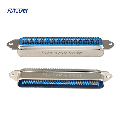 57-10640 Solder Cup Mini Centronics محول 64pin ذكر DIP التوصيل 2.16 مللي متر الملعب