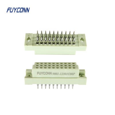 موصل Eurocard أنثى بدون لحام 3 صفوف 3x10pin 20pin 30pin
