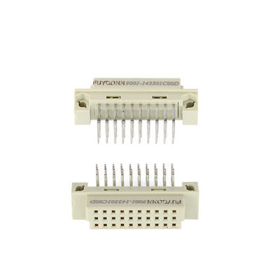 PCB الزاوية اليمنى 330S 41612 رابط 3x10P 30 دبوس إمرأة رابط يوروكارد