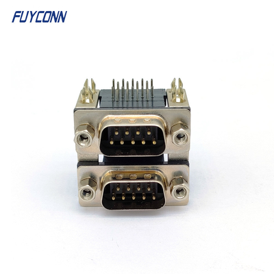 ذكر إلى ذكر D SUB Connector ، 9/15/25/37 Pin Twins D-SUB Connector