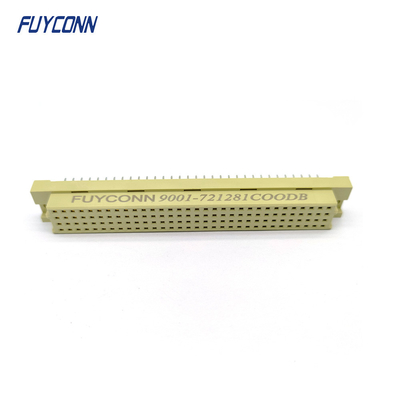 128Pin DIN41612 رابط PCB عمودي 4 صفوف إناثي 4 * 32pin 9001 سلسلة