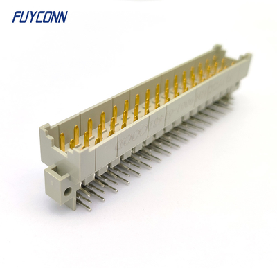 5.08ملم الطاقة دين 41612 رابط PCB زاوية الذكور 3 * 16pin 48pin