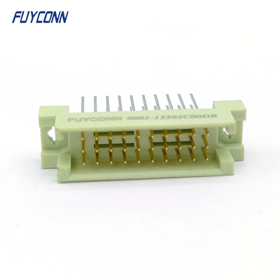لوحة PCB العمودية 30 دبوس الذكور DIN 41612 رابط 13mm Eurocard Connector
