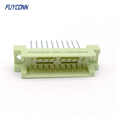 لوحة PCB العمودية 20 دبوس الذكور 41612 رابط 2 * 10P13mm DIN 41612 رابط