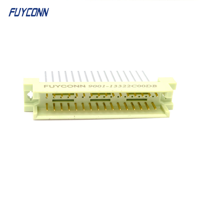 PCB مستقيم 3 صفوف 32 دبوس الذكور DIN 41612 رابط 2 * 16P 32P 13mm 41612 رابط