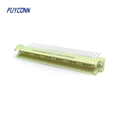 PCB مستقيم 64 دبوس الذكور 42612 رابط 2 * 32P 13mm DIN 41612 رابط