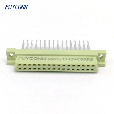 DIN41612 13mm رابط 2 * 16P 32pin دبست الدبوس DIN41612 الاتصال الأنثوي