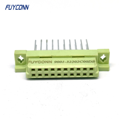 13mm DIN41612 رابط 2 صفوف 20Pin المحطات العمودية الإناث Eurocard Connector