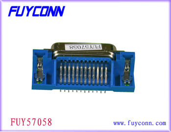 50 دبوس Centronic PCB زاوية قائمة أنثى موصل معتمد UL