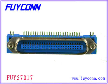 24 دبوس Centronic PCB موصل ذكر الزاوية اليمنى مع قفل اللوحة