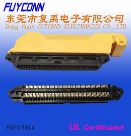 موصلات Champ 64 Pin Centronics IDC أنثى مع غطاء بلاستيكي الزاوية اليمنى