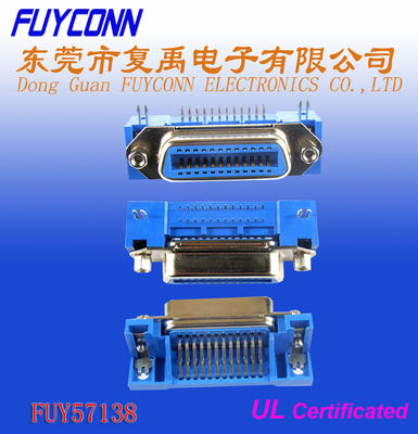 36 Pin Centronic PCB Right Angel Female connector 2.16mm خطوة للطابعة