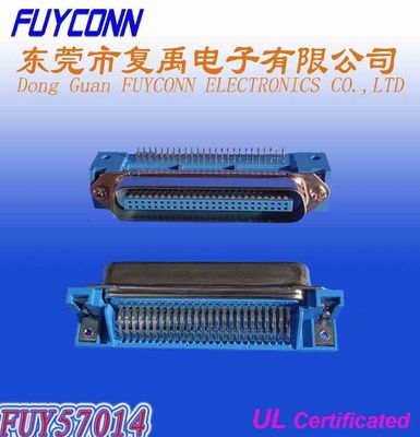 2.16mm الملعب 36 دبوس Centronic الزاوية اليمنى موصلات الطابعة الذكور لمجلس ثنائي الفينيل متعدد الكلور