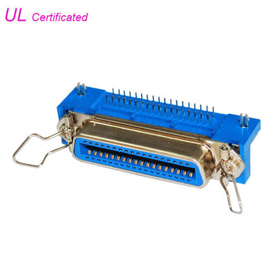 سينترونيك زاوية 36 دبوس أنثى Champ Connector 2.16mm أسود أو أزرق