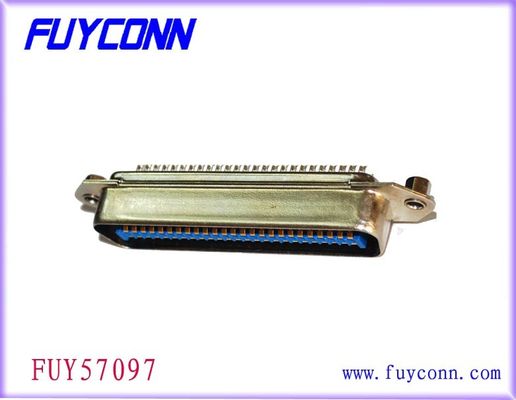 14 24 36 50 64Pin Centronic Solder Male DDK Connector مع المكسرات
