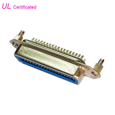 50 دبوس Centronic Champe Solder أنثى موصل الشريط مع قفل المجلس