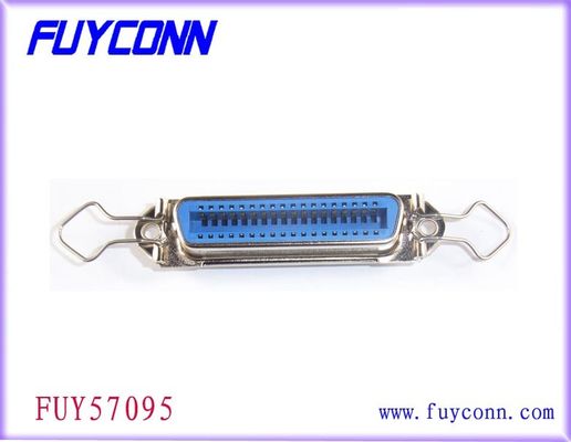 14 24 36 50Pin Centronic Solder أنثى موصل الشريط مع مزلاج الربيع