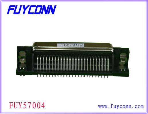 14 دبوس Centronic الشريط PCB الزاوية اليمنى موصل أنثى مع قفل لوحة ثنائي الفينيل متعدد الكلور