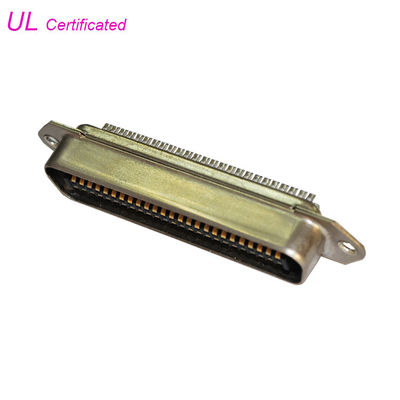 57 CN Series 50Pin Centronic Solder Connector ذكر نوع 2.16mm موصل بطل الملعب