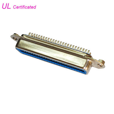 Centronic Solder Pins أنثى DDK موصل كابل الشريط مع المكسرات
