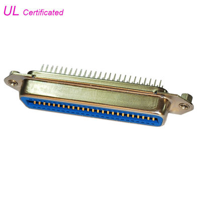 عمودي جبل 36 دبوس Centronic Stragiht Angle Female PCB Connector 50pin 24pin 14pin