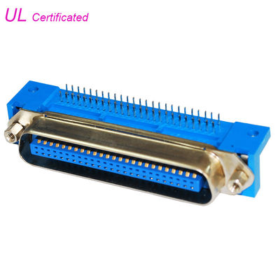 ذكر Centronic R / A PCB Connector 14pin 24pin 36pin 50pin مع مسامير Hex