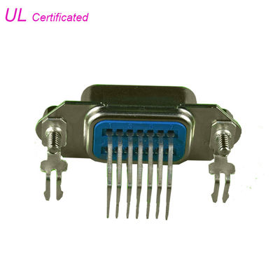 57 CN سلسلة 24Pin أنثى Centronic الزاوية اليمنى موصل ثنائي الفينيل متعدد الكلور لا يدعم الأسلاك