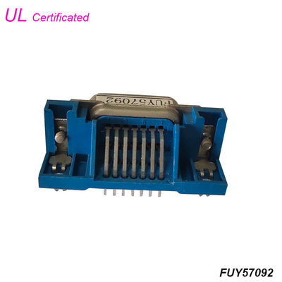 بطل 14 دبوس Centronic PCB زاوية قائمة أنثى موصل معتمد UL