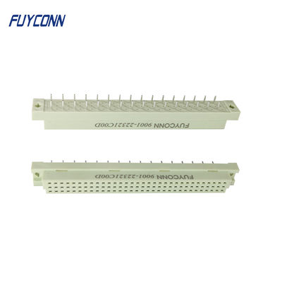2.54mm موصل الملعب أنثى DIN41612 موصل Eurocard مع محطة عمودية