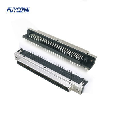 SCSI أنثى موصل الزاوية اليمنى PCB 20pin 36pin 68pin 100pin موصل SCSI
