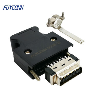 26 دبوس مؤازرة موصل ABS الإسكان موصل SCSI 1.27mm الملعب