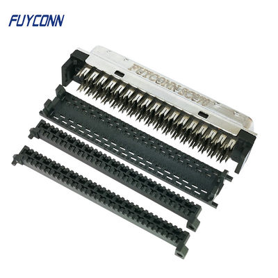 كابل MDR SCSI Connector 1.27mm 68 Pin IDC Crimping Mini D Ribbon Connector
